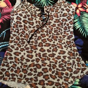 Tatyana brand snow leopard one piece bathing suit. Size 16.